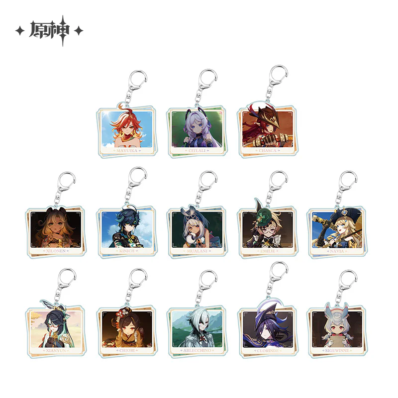 Genshin Impact - Character PV Acrylic Keychain - Image 3