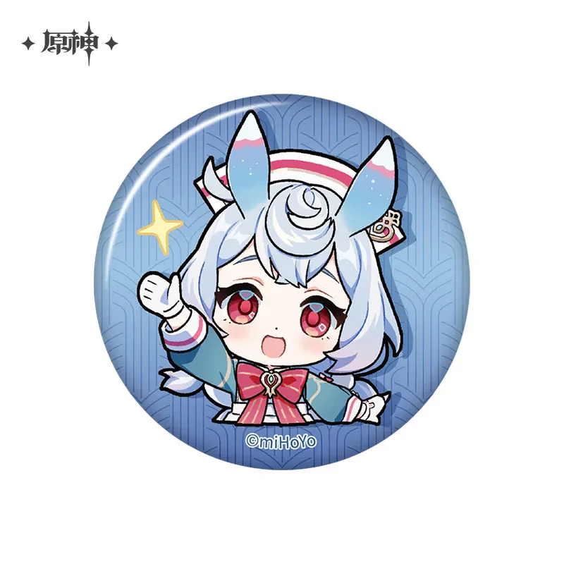 Genshin Impact Fontaine Character Chibi Badges - Image 11