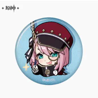 Genshin Impact Fontaine Character Chibi Badges - Image 7