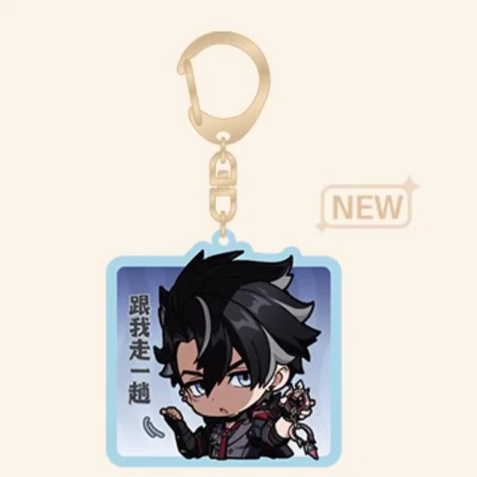 Genshin Impact Fontaine Character Chibi Keychains - Image 6