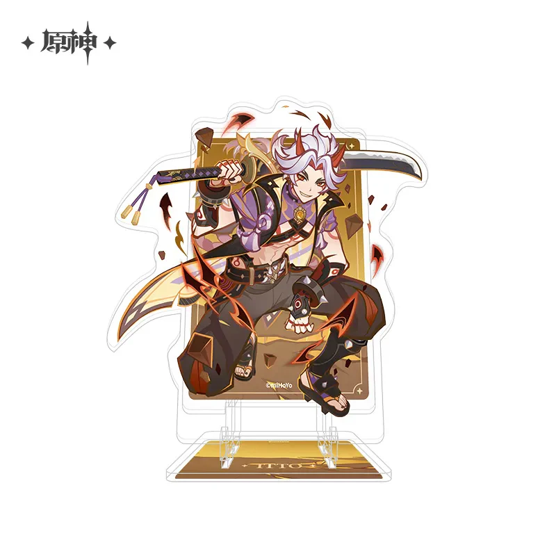 Genshin Impact Genius Invokation TCG Acrylic Phone Holder - Image 40