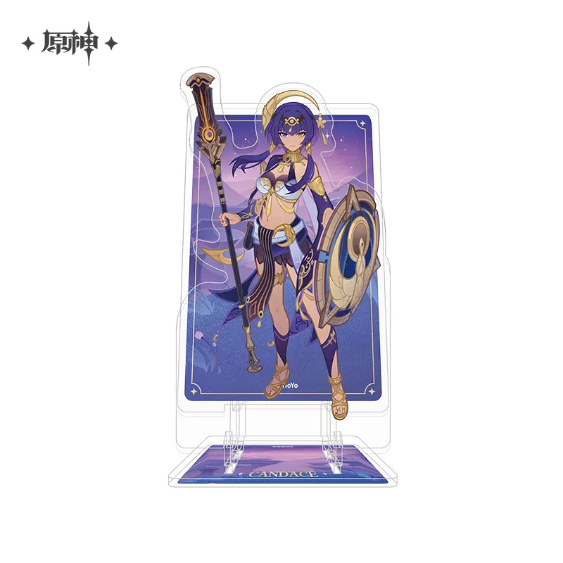 Genshin Impact Genius Invokation TCG Acrylic Phone Holder - Image 52