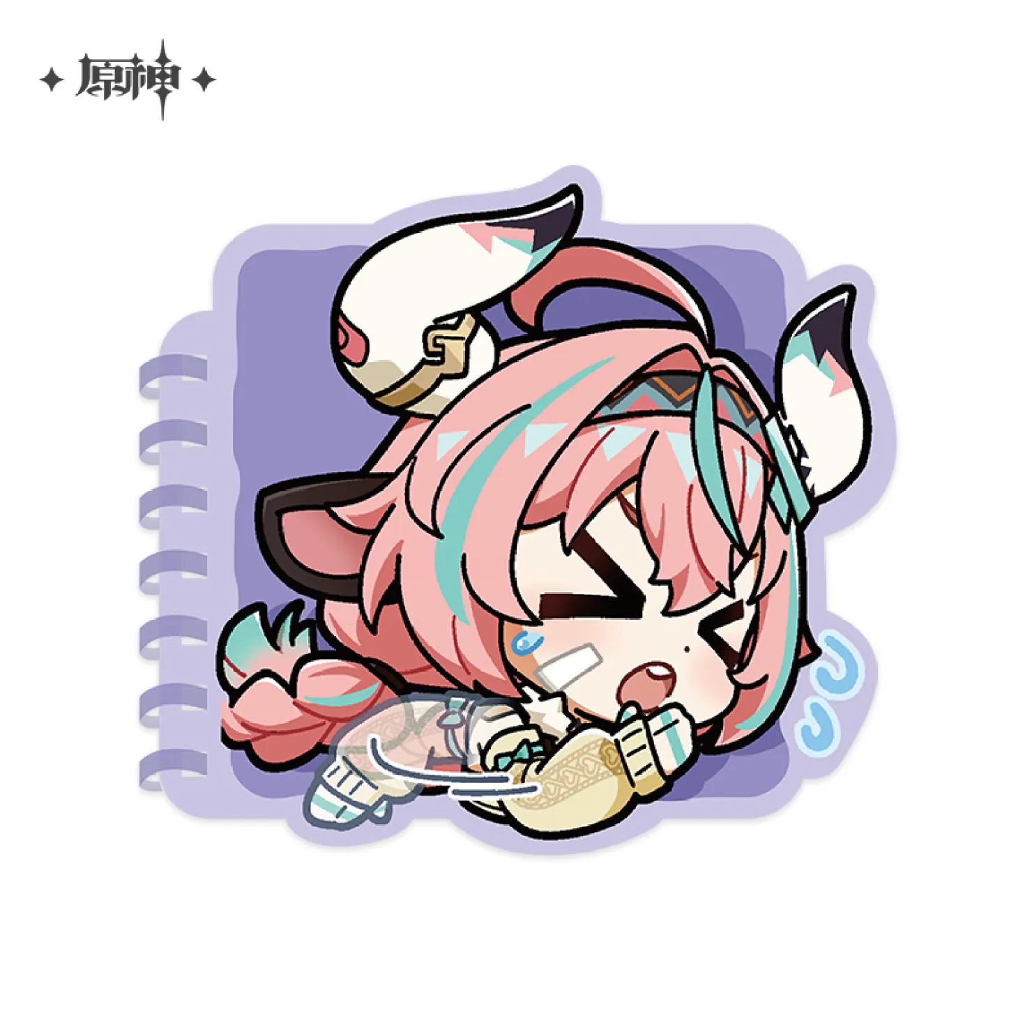 Genshin Impact - Natlan Chibi Emoji Series Notebook - Image 10