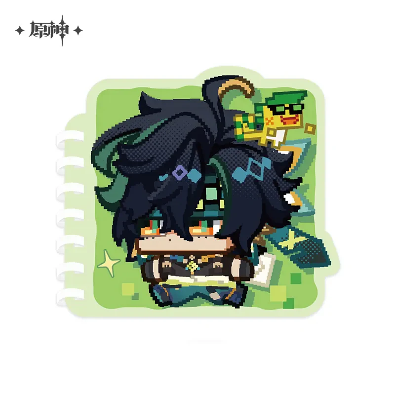 Genshin Impact - Natlan Chibi Emoji Series Notebook - Image 3