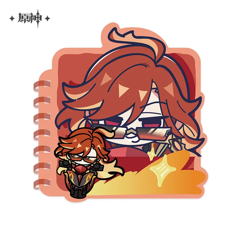 Genshin Impact - Natlan Chibi Emoji Series Notebook - Image 9