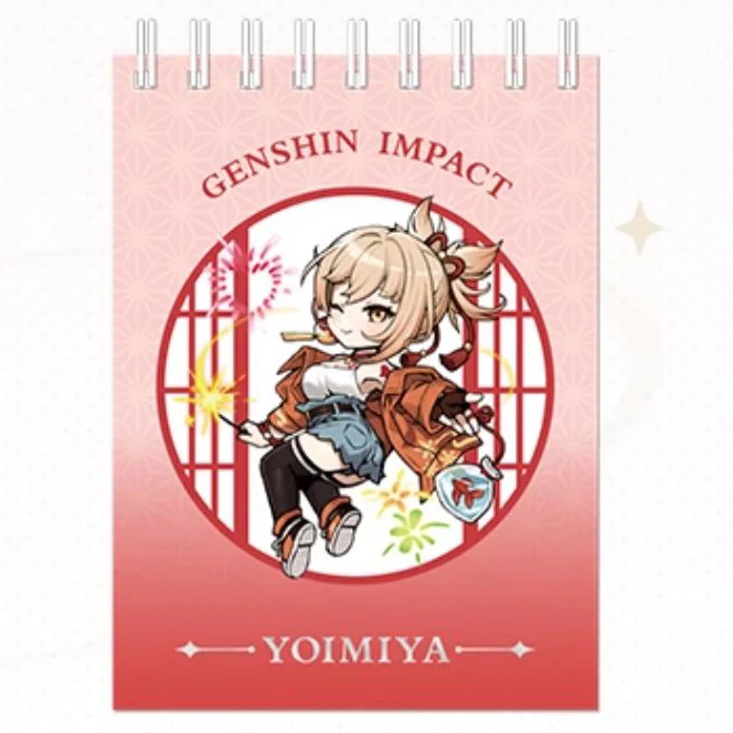 Genshin Impact - Outing Theme Series Chibi Character Coil Notebook - Image 6