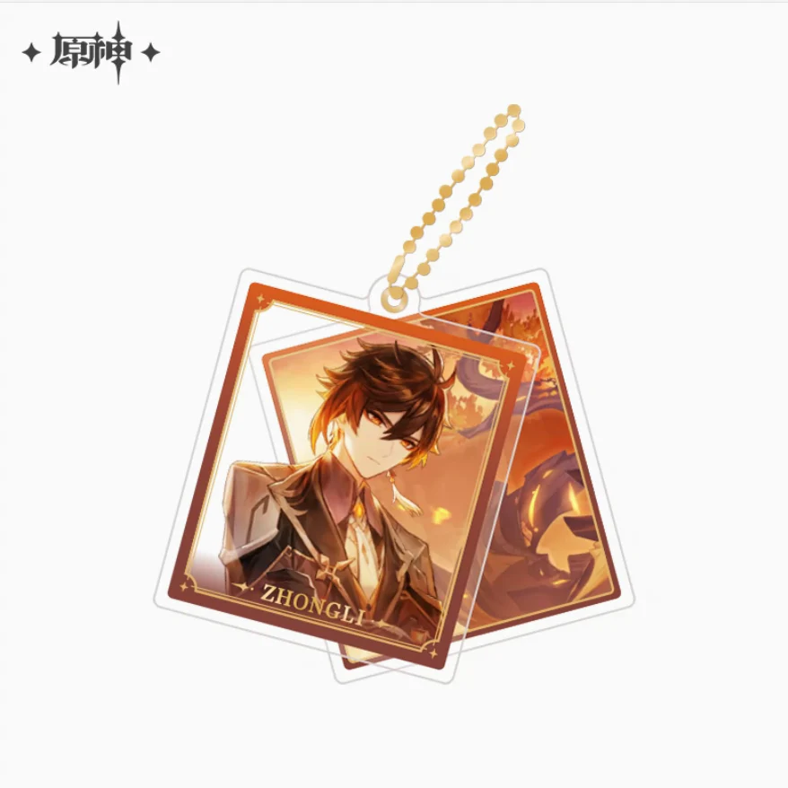 Genshin Impact Theme Double Piece Acrylic Keychain - Image 3