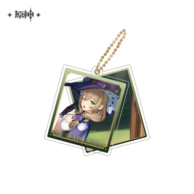 Genshin Impact Theme Double Piece Acrylic Keychain - Image 35