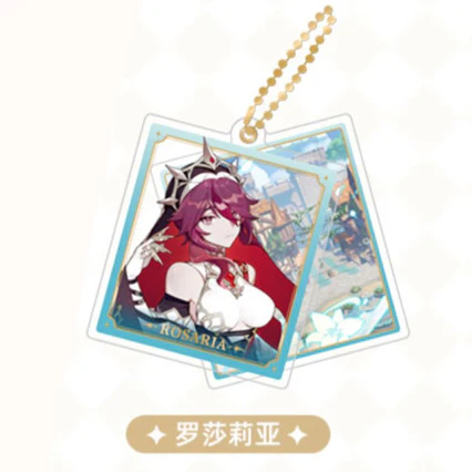 Genshin Impact Theme Double Piece Acrylic Keychain - Image 4