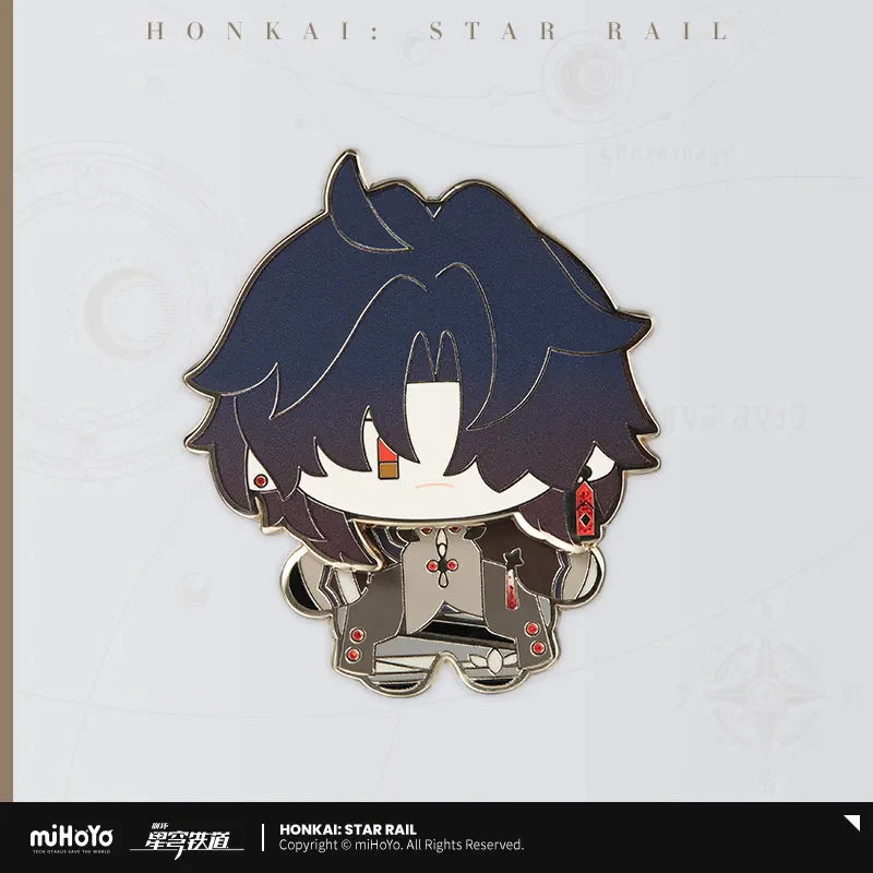 【Pre-Order】Honkai: Star Rail - Chibi Plushie Series Metal Badge - Image 10