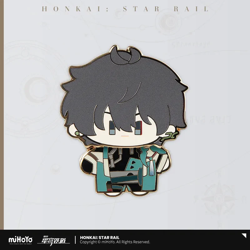 【Pre-Order】Honkai: Star Rail - Chibi Plushie Series Metal Badge - Image 7