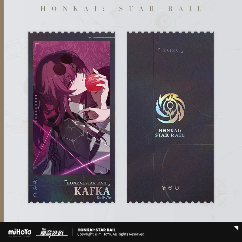Honkai: Star Rail - Departure Countdown Series Laser Commemorative Ticket Set - Image 4