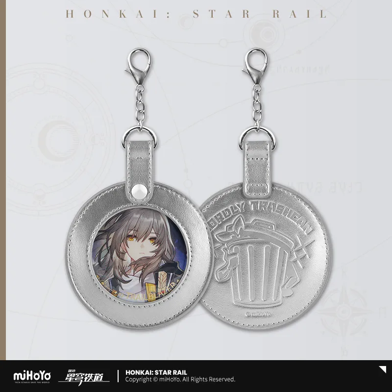 Honkai: Star Rail - Lordly Trashcan Badge Holder Keychain - Image 4