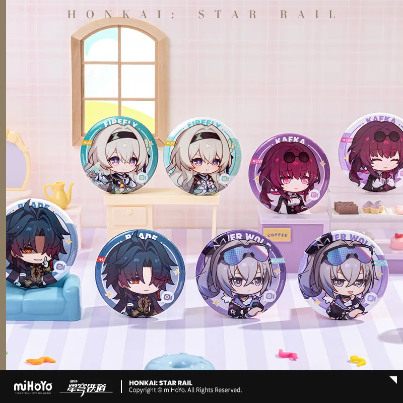 Honkai: Star Rail - Owlbert's Reception Room Series Badge Set - Image 3