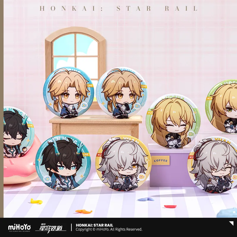 Honkai: Star Rail - Owlbert's Reception Room Series Badge Set - Image 4