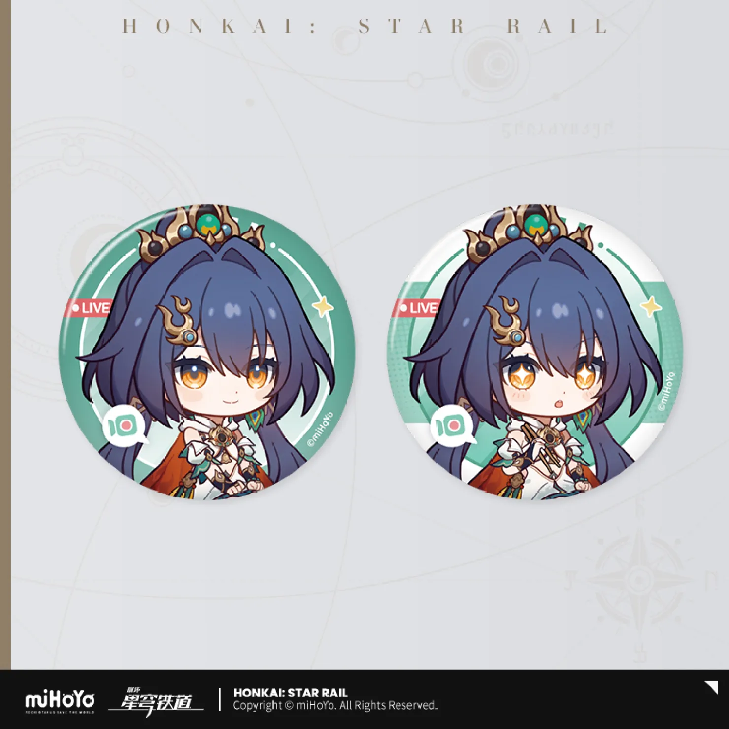 Honkai: Star Rail - Owlbert's Reception Room Series Badge Set - Image 46