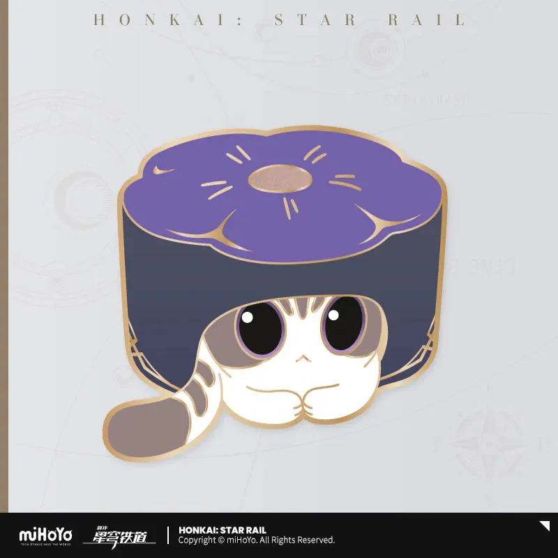 Honkai: Star Rail - "Ruan Mei’s Creation" Metal Badge - Image 3