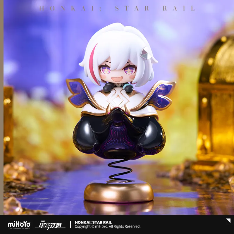 【Pre-Order】Honkai: Star Rail - Topaz and Numby Chibi Happy Shake Ornament - Image 4