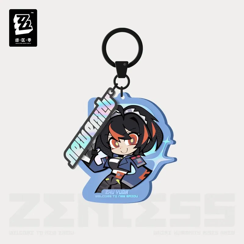 Zenless Zone Zero - New Eridu Series Chibi Acrylic Keychain: Criminal Investigation Special Response Team - Image 10