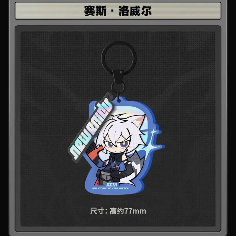 Zenless Zone Zero - New Eridu Series Chibi Acrylic Keychain: Criminal Investigation Special Response Team - Image 4