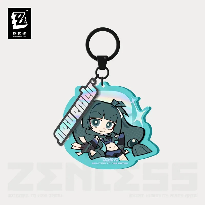 Zenless Zone Zero - New Eridu Series Chibi Acrylic Keychain: Criminal Investigation Special Response Team - Image 6