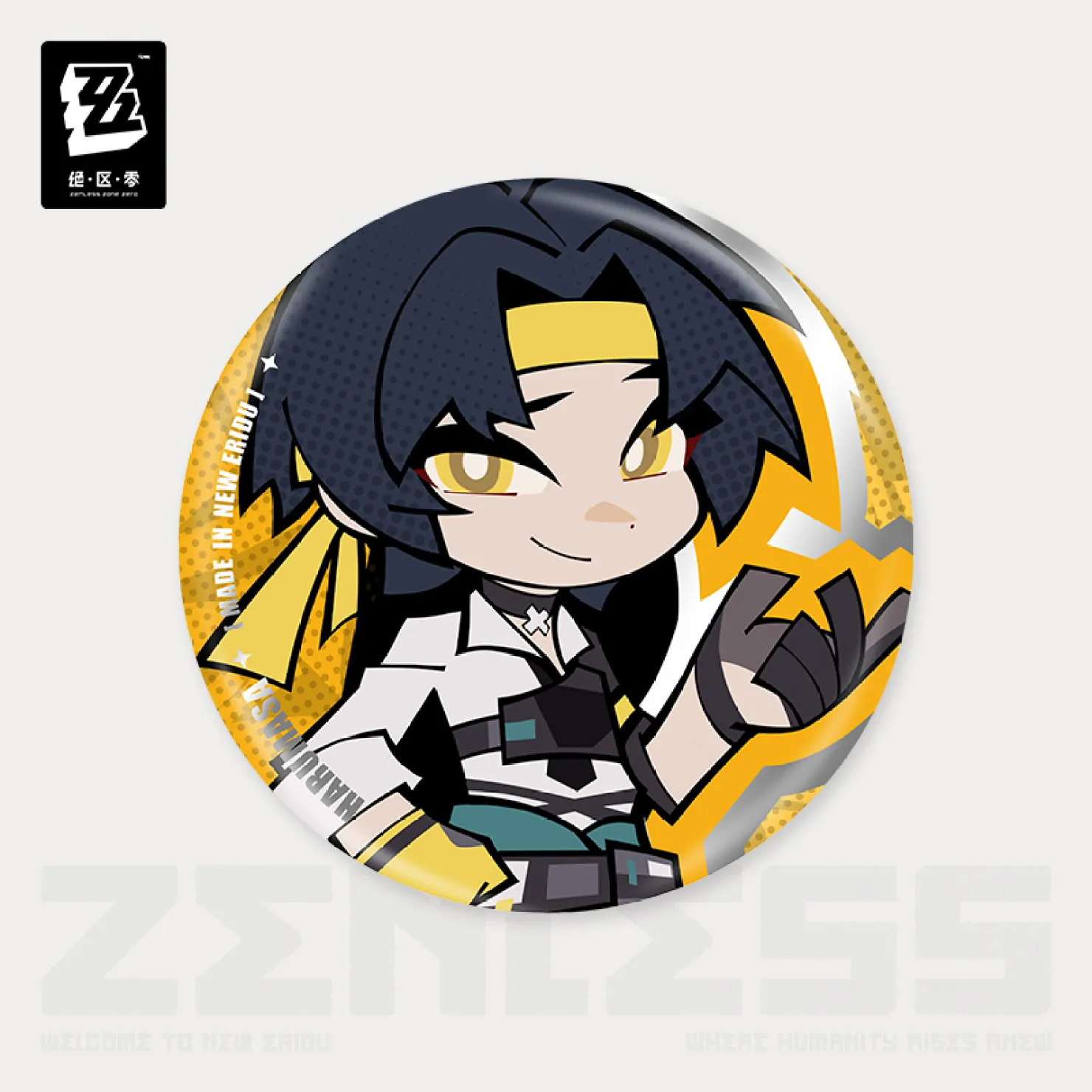 Zenless Zone Zero - New Eridu Series Chibi Tinplate Badge: Hollow Special Operations Section 6 - Image 3