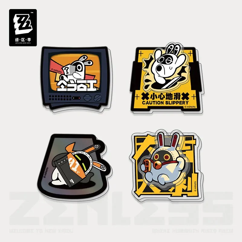 Zenless Zone Zero - Equalizing Series Acrylic Fridge Magnet Set - Image 3