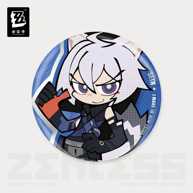 Zenless Zone Zero - New Eridu Series Chibi Tinplate Badge: Criminal Investigation Special Response Team - Image 10